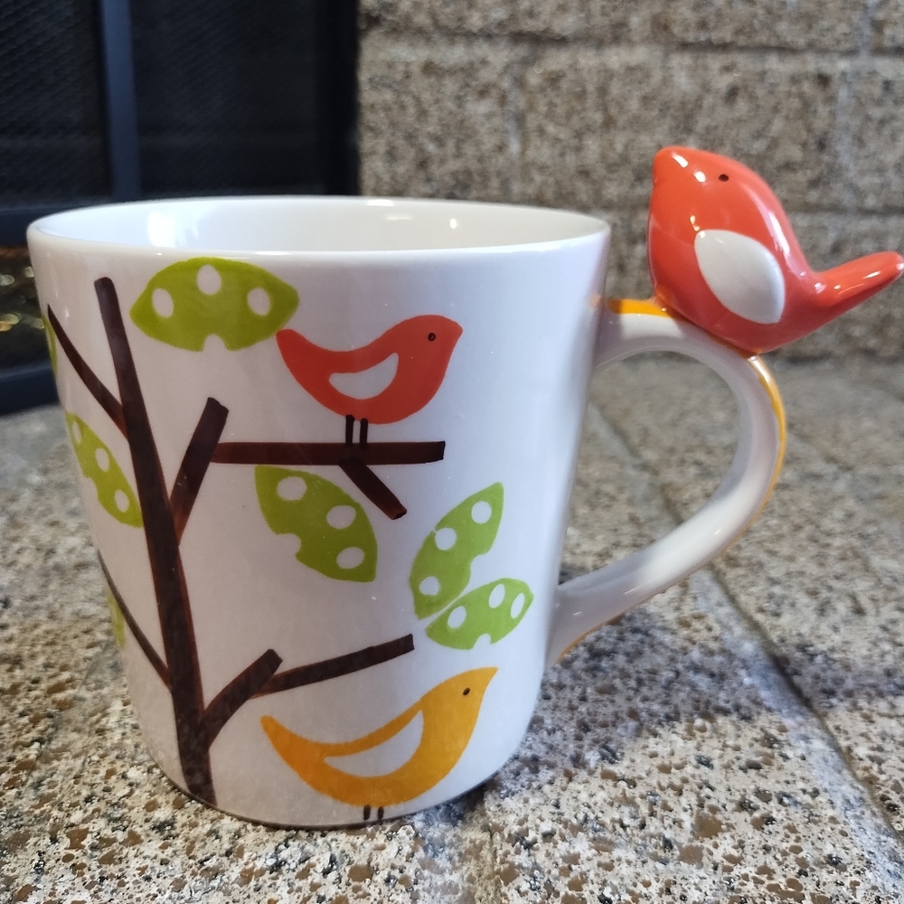 Pier 1  Mug Birds On A Tree
